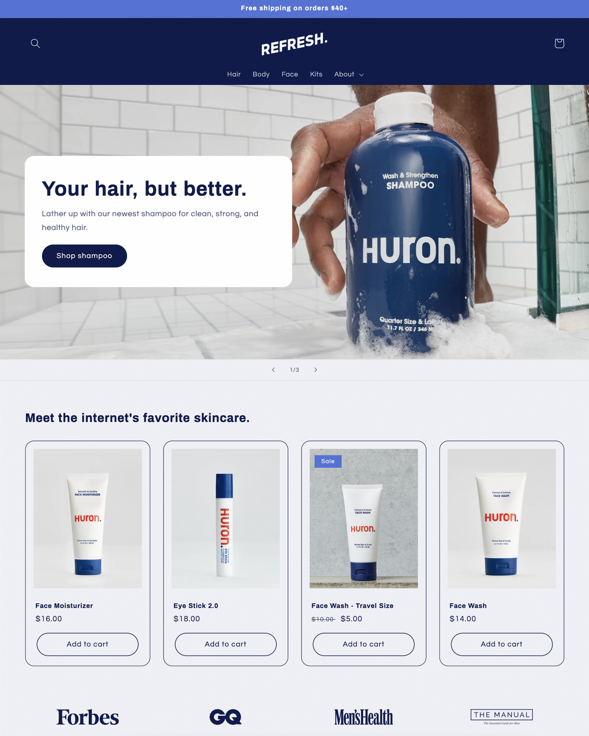 Refresh theme preview